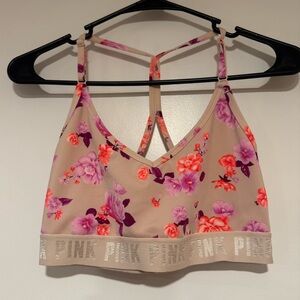 Victoria's Secret PINK Floral Sports Bra